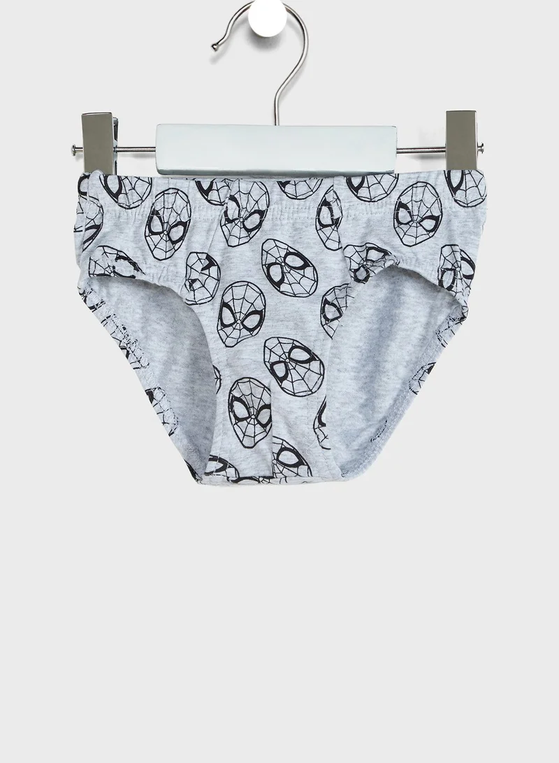 MARVEL Kids 3 Pack Spider Man Briefs