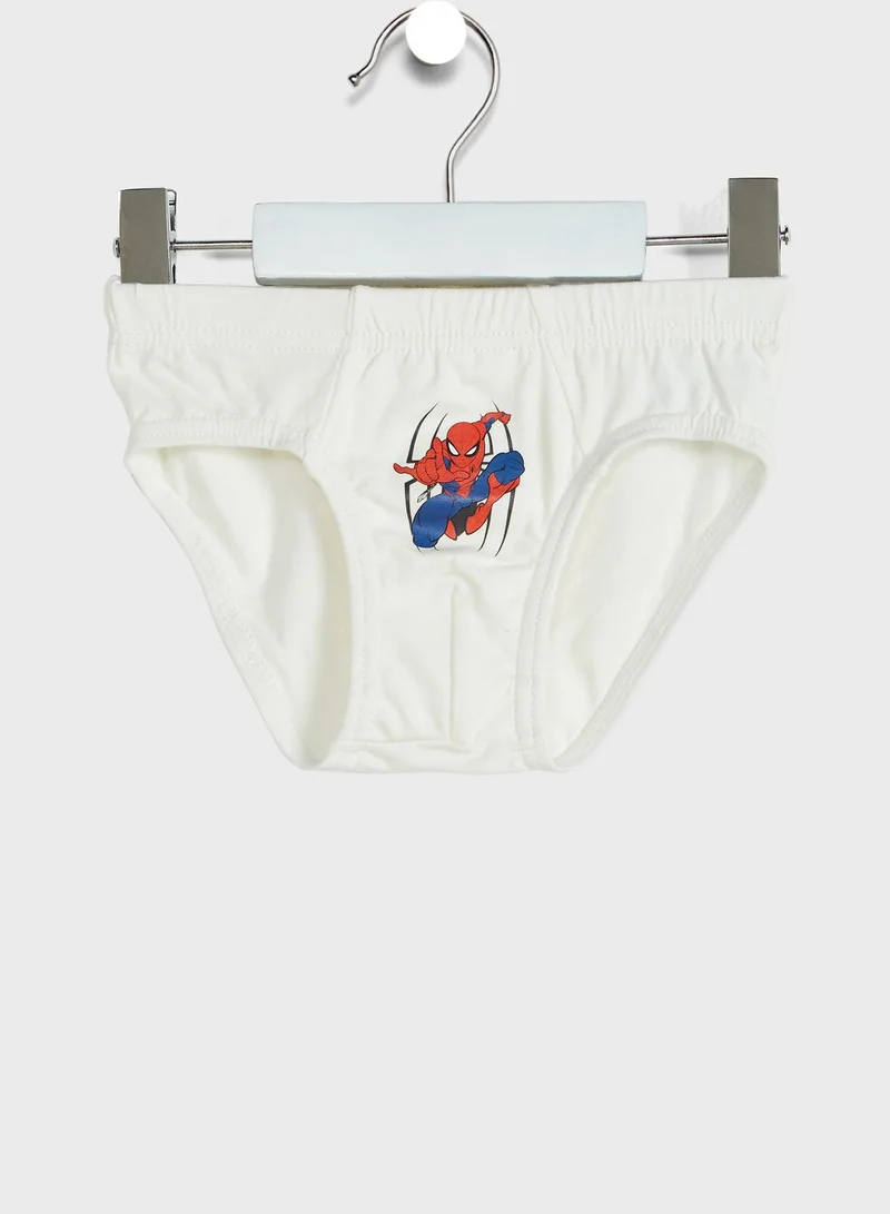 MARVEL Kids 3 Pack Spider Man Briefs