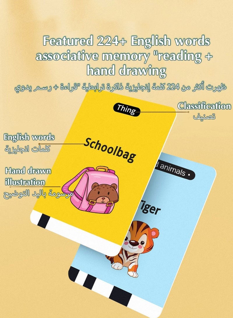 DURKU Talking Flash Card Drawing Learning Toys, Early Education Learning Toys, Early Development Study Board Toys for Boys and Girls - Image 5