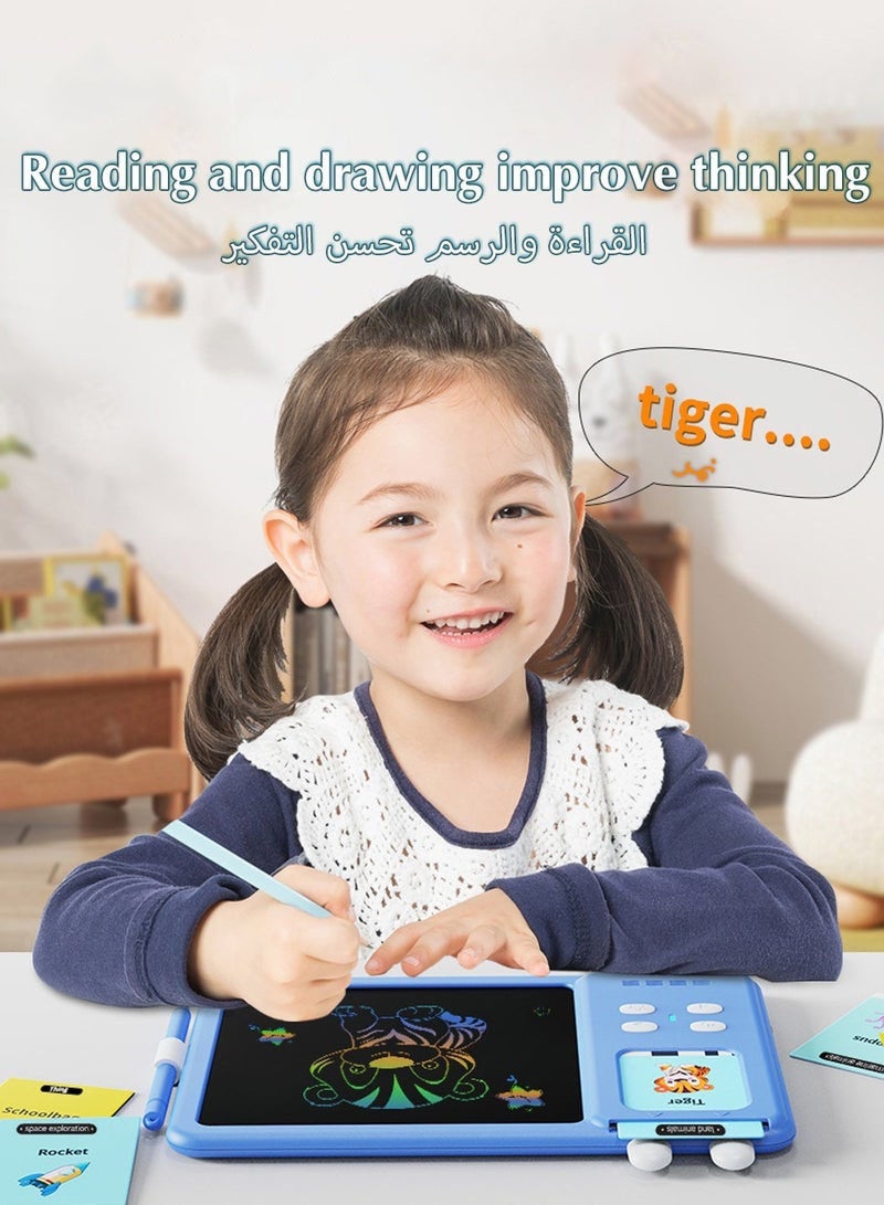 DURKU Talking Flash Card Drawing Learning Toys, Early Education Learning Toys, Early Development Study Board Toys for Boys and Girls - Image 2