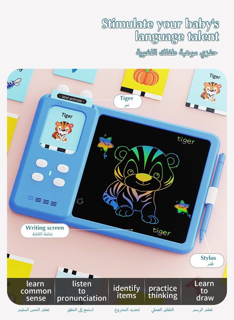 DURKU Talking Flash Card Drawing Learning Toys, Early Education Learning Toys, Early Development Study Board Toys for Boys and Girls - Image 4