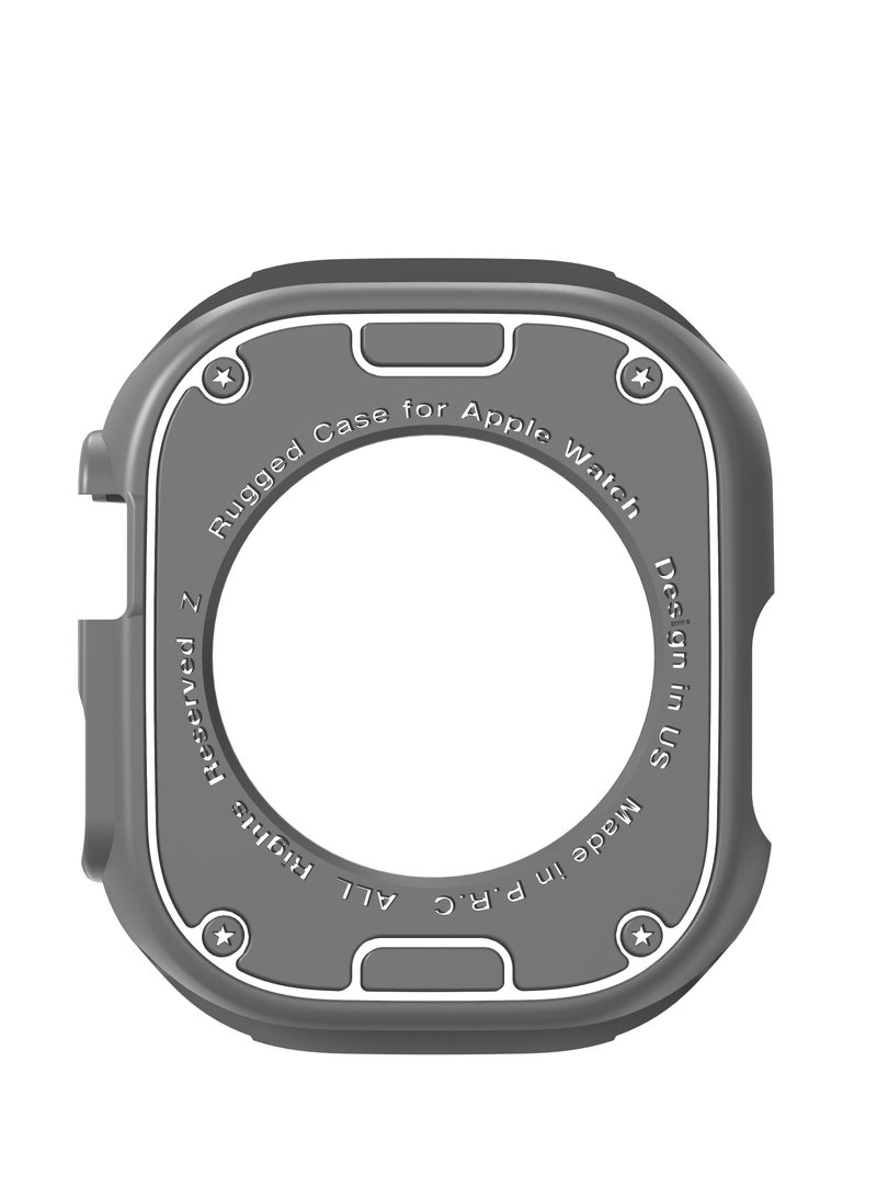 GULFLINK Protective Case Cover for Apple Watch Series 8/7 41mm Gray - Image 5