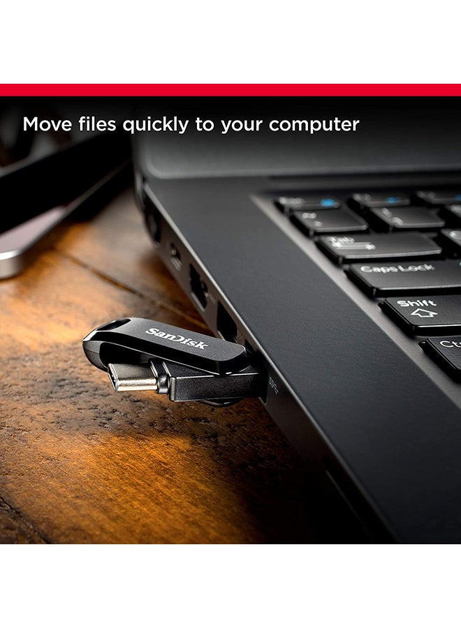 sandisk 128GB Ultra Dual Drive Go USB 3.2 Gen 1 Read Speed 150 MBps Type-C Flash Drive, Black,smartphone tablets and macs  - SDDDC3-128G-G46 128 GB - Image 3