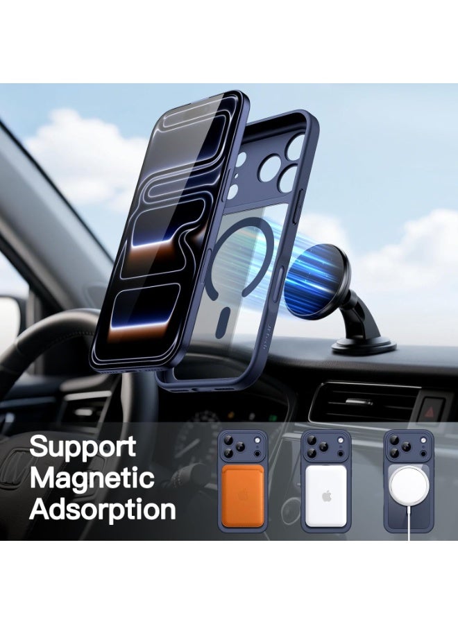 iPhone 17 Pro Max 360° Full Protection Magnetic Case with Built-in Screen Protector - Image 5