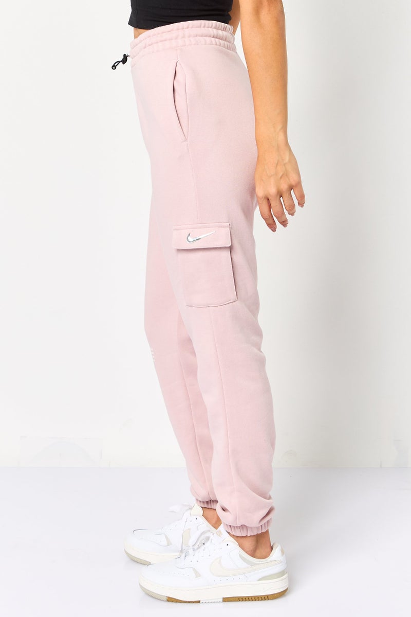 Nike Women Standard Fit Outdoor Sweatpants, Light Pink - Image 3