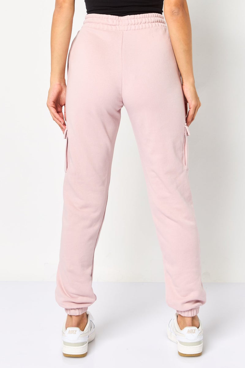 Nike Women Standard Fit Outdoor Sweatpants, Light Pink - Image 4