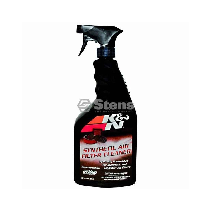 K+N K&N Synthetic Air Filter Cleaner and Degreaser: 32 Oz Spray Bottle; Restore Engine Air Filter Performance, 99-0624 - Image 1