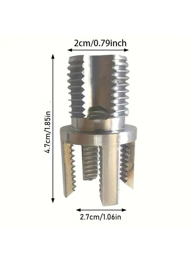 2Pcs Steel Water Pipe Inner Hole Opening Device with Inner Outer Wire Integrated - Image 4