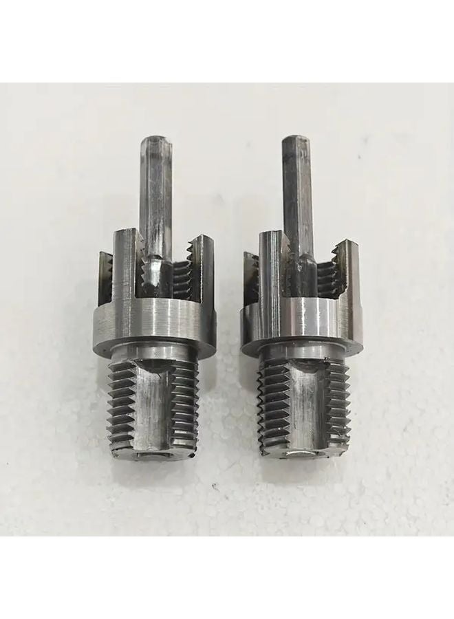 2Pcs Steel Water Pipe Inner Hole Opening Device with Inner Outer Wire Integrated - Image 1