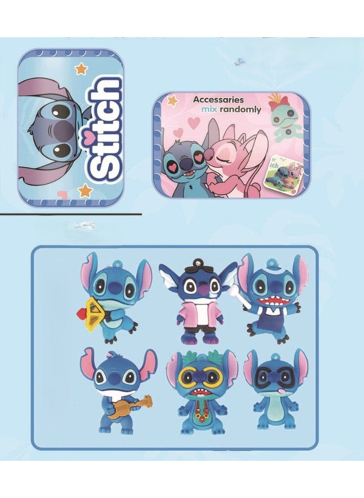 ستيتش صندوق كبسولات غامض بنمط غرزة عشوائي 100% قابل للجمع، قطعة واحدة - Image 2