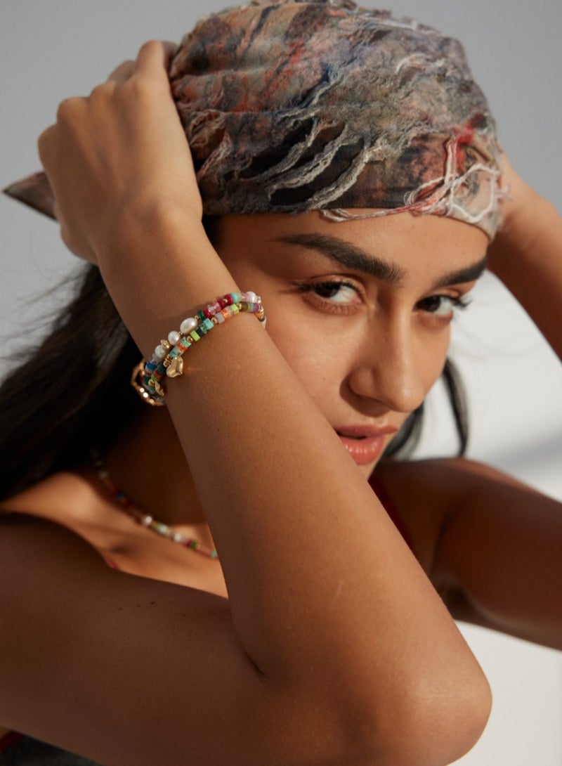 Pearl dopamine color matching bracelet  - Image 3