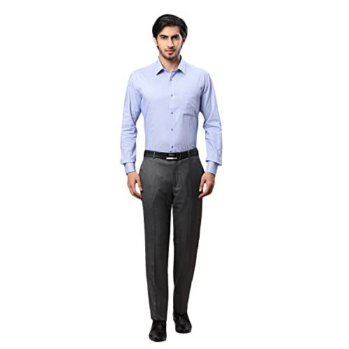 Raymond Dark Grey Trouser (Size: 34)-RMTS03618-G8 - Image 5