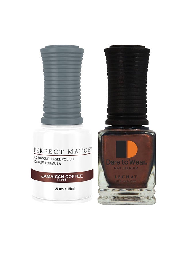 Lechat Soak Off Gel Nail Polish UV LED Gel Polish Jamaican COffee PMS32 - Image 1