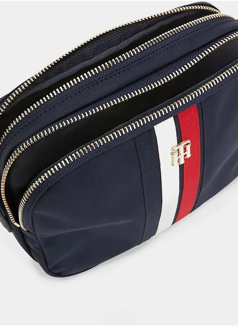 Tommy Hilfiger Plus Tommy Hilfiger Navy Blue Crossbody Bag  - Image 4