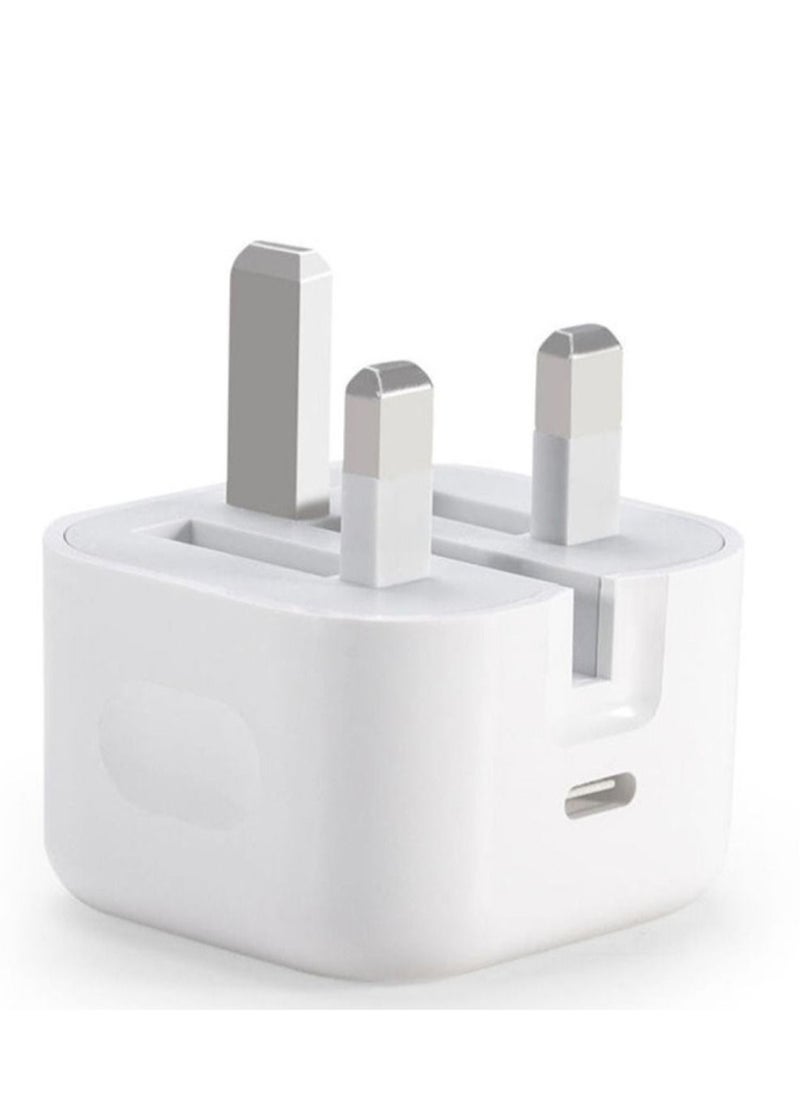 Generic - 20W PD Fast Wall Charger with Type C Port and 1 Meter Lightning Cable Compatible with iPhone  12 Pro Max - Image 1