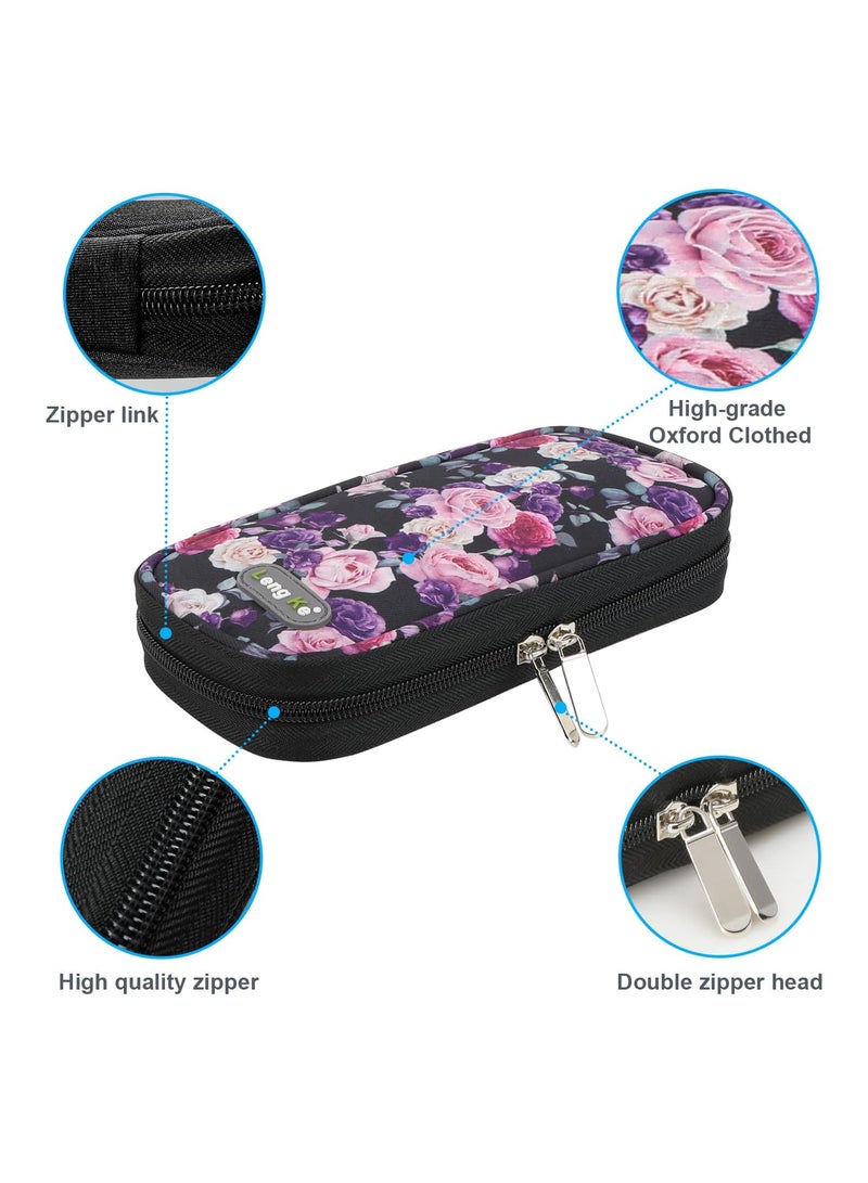 Leng Ke Insulin Cooler Case, Insulated Medicine Travel Cooler Lightweight Insulin Travel Case with 2 Reusable Ice Packs - Image 2