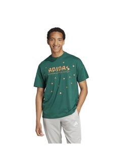 Adidas Adidas U Ksa Tee Green Training T-Shirts For Unisex Xs  - Image 3