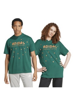 Adidas Adidas U Ksa Tee Green Training T-Shirts For Unisex Xs  - Image 1