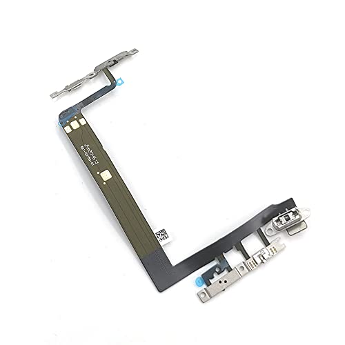 MEEFIX Power Volume Button Flex Cable for iPhone 13 (6.1 inches) - On/Off Keyboard Ribbon with Metal Bracket Holder Replacement Part - Image 1