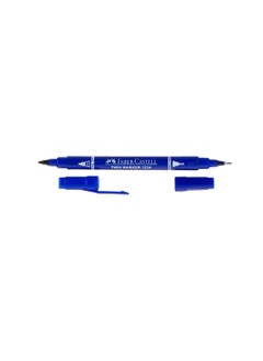FABER-CASTELL FABER-CASTELL DOUBLE SIDED PERMANENT MARKER BOX OF 12PC BLUE 252951  - Image 2
