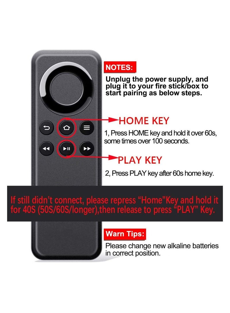 Replacement Remote Control fit Firestick Fire TV Stick Fire TV Box Media Box Accessory