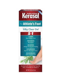 Kerasal 5-in-1 Athlete's Foot Silky Clear Gel, 0.42 oz  - Image 1