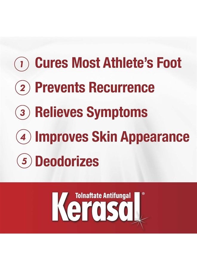 Kerasal 5-in-1 Athlete's Foot Silky Clear Gel, 0.42 oz  - Image 3