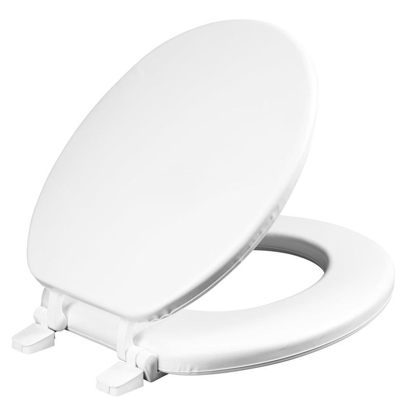 Mayfair 11 000 Economy Soft Cushion Toilet Seat ROUND White