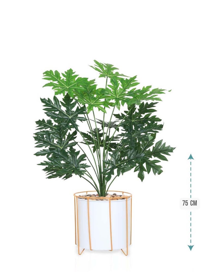 co arma An artificial tree simulating a natural tree, 75 cm 