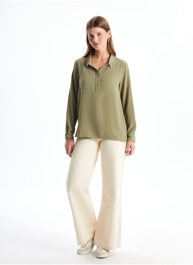 LC WAIKIKI Shirt Collar Women's Blouse  - Image 2