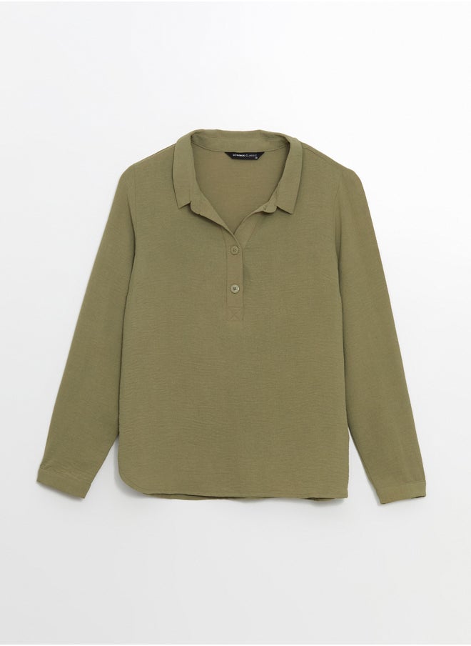 LC WAIKIKI Shirt Collar Women's Blouse  - Image 5