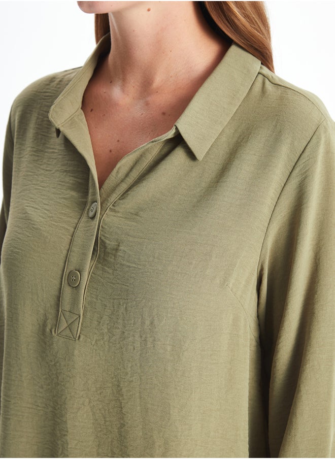 LC WAIKIKI Shirt Collar Women's Blouse  - Image 3