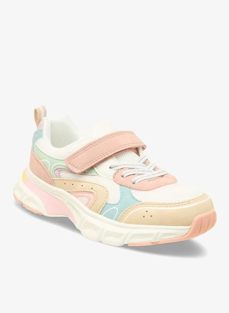 Little Missy Girls Hook & Loop School Sports Shoes