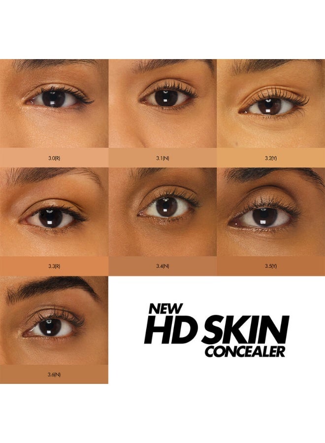 MAKE UP FOR EVER HD Skin Concealer – Shade 3.3(R) Pecan Brightening & Blurring Concealer - Image 3