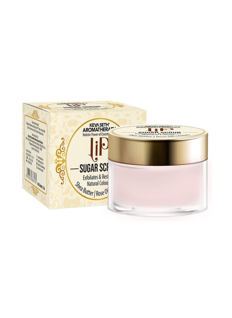 KEYA SETH AROMATHERAPY, DEVICE OF DROP KEYA SETH AROMATHERAPY DEVICE OF DROP KEYA SETH Aromatherapy Lip Sugar Scrub With Shea Butter Rose Oil Honey Gentle Exfoliation Restore Natural Colour For Men Women 11Ml  - Image 1