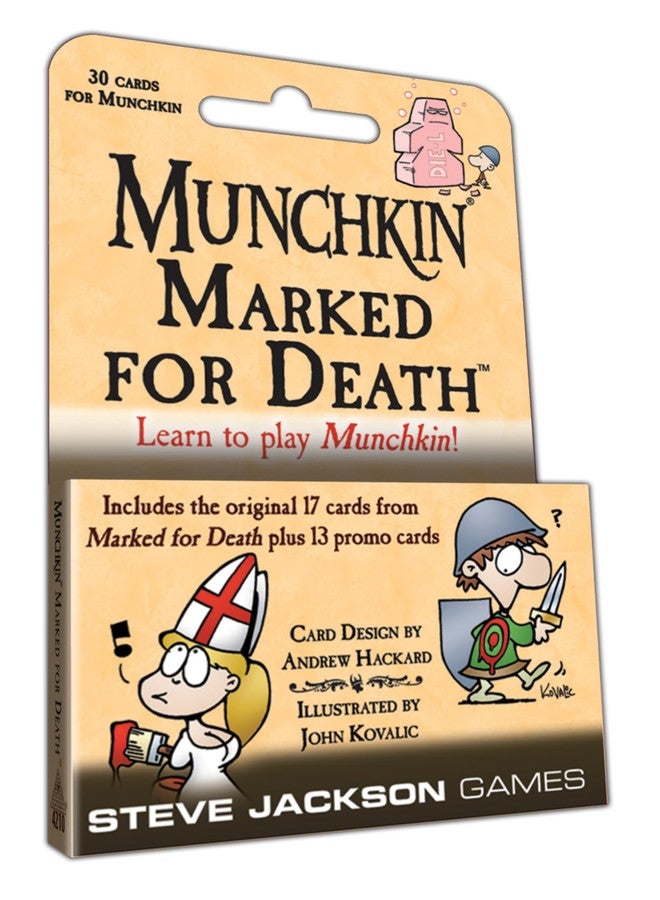 Steve Jackson Games Munchkin Marked for Death Strategy Game - Image 1