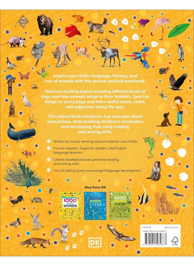 1000 Animal Words: Build Animal Vocabulary and Literacy Skills  - Image 2