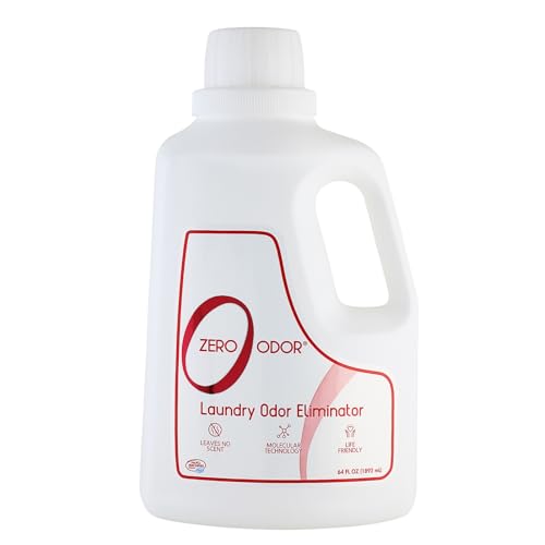 Zero Odor – Laundry Odor Eliminator - Permanently Eliminate laundry Odor – Patented Molecular Technology Best For Clothes, Towels & Linens, Shoes, Bags, Etc. - rinse and refresh Again, 64oz - Image 4