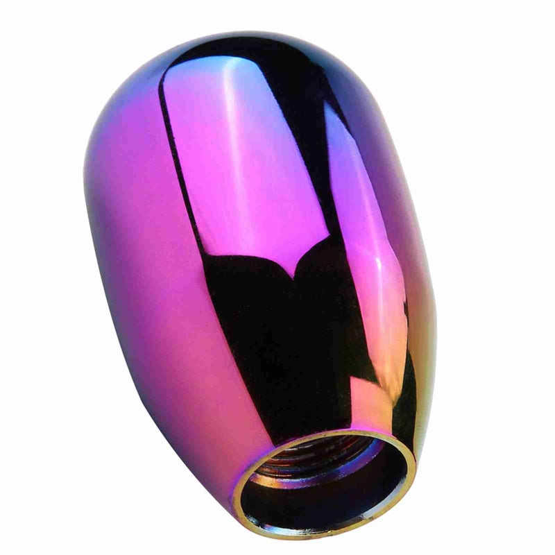 Car 5 Speed Manual Gear Shift Knob Shifter Lever Stick with 3 Adapters 8/10/12mm (Titanium) - Image 3
