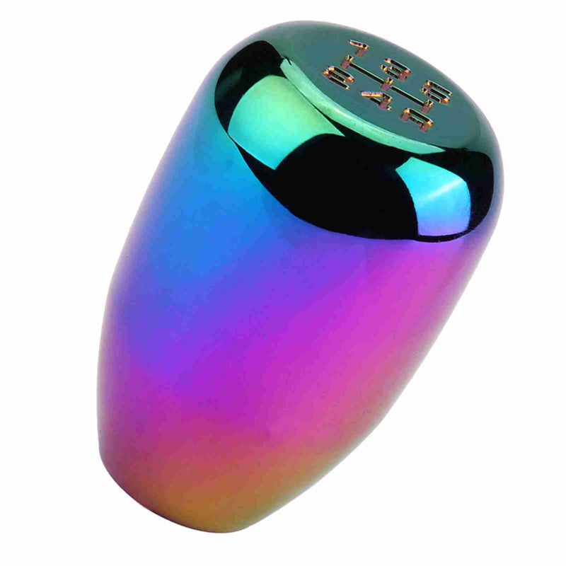 Car 5 Speed Manual Gear Shift Knob Shifter Lever Stick with 3 Adapters 8/10/12mm (Titanium) - Image 4