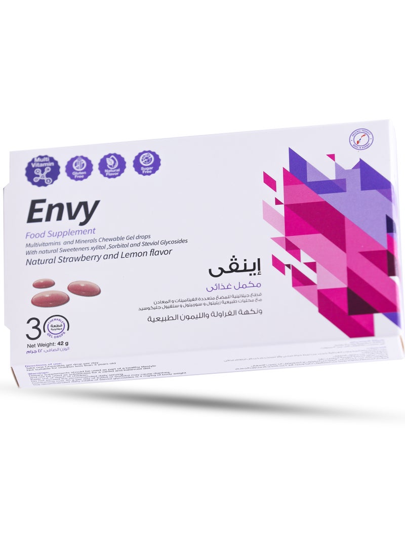 Envy Multivitamins And Minerals Chewable Gel Drops 30'S - pzsku/Z53E46676F5BDE5B82A61Z/45/_/1734515691/d44cd205-9dc3-4063-ae7e-99e9feb2050c