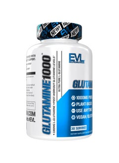 Evlution Nutrition Lglutamine 1000 1G Pure L Glutamine Per Serving Post Workout Nitrogen Transporter Immune Support Vegan Glutenfree Veggie Capsules (30 Servings)  - Image 5