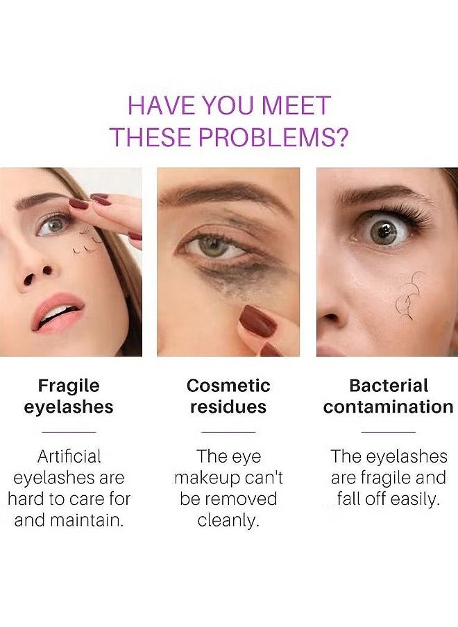 SAUVASINE - Eye Lash Shampoo 50ML - Remove Makeup Residue And Mascara - Gentle Deep Cleansing And No Irritating Or Burning For Eyelash Extension Foam - Perfect For Salon Use And Home Care - Image 1