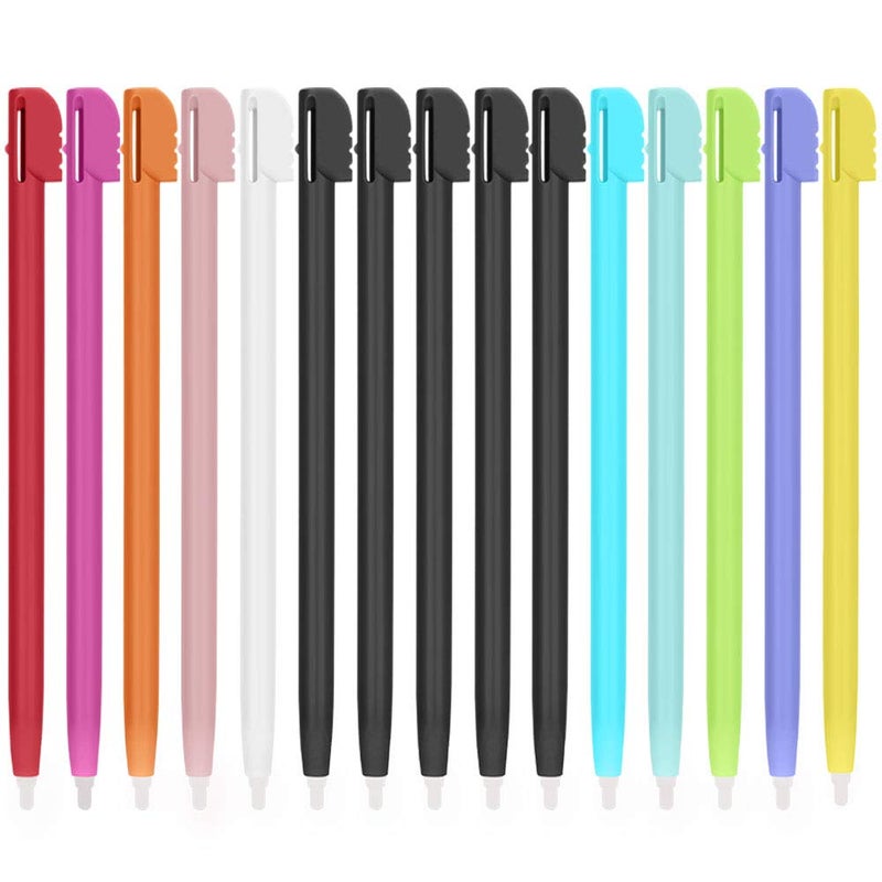 FENGWANGLI Stylus Pen for Nintendo DS Lite, 15Pcs Plastic Portable Touch Pen, 11 Colors Available - Image 1
