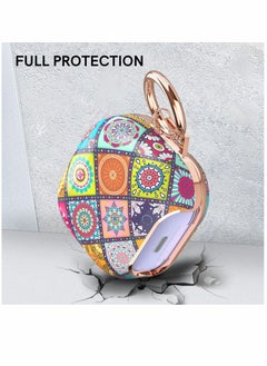 Y&D Earphone Protective Cover, for Samsung Galaxy Buds 2 Pro Case / Live Stylish Hard TPU Shockproof Cover Women Girls (Boho, with Keychain  - Image 5