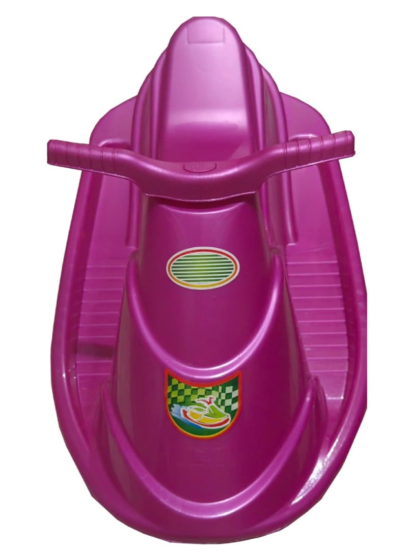 Jet Ski Fuschia Crescent and Star 6221999294827F