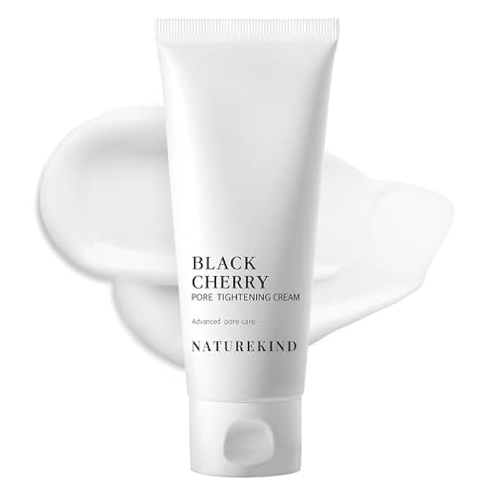 NATUREKIND Black Cherry Pore Tightening Cream, Minimize Enlarged Pores with a soft texture, Face Cream, Korean Skin Care Product 100ml, 3.38 fl. oz. - Image 1