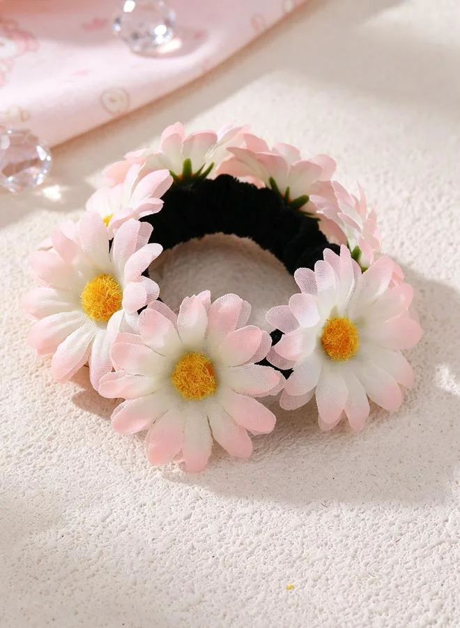 Take Two Daisy Flower Hair Tie