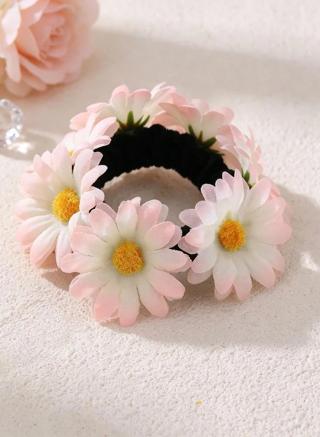 Take Two Daisy Flower Hair Tie