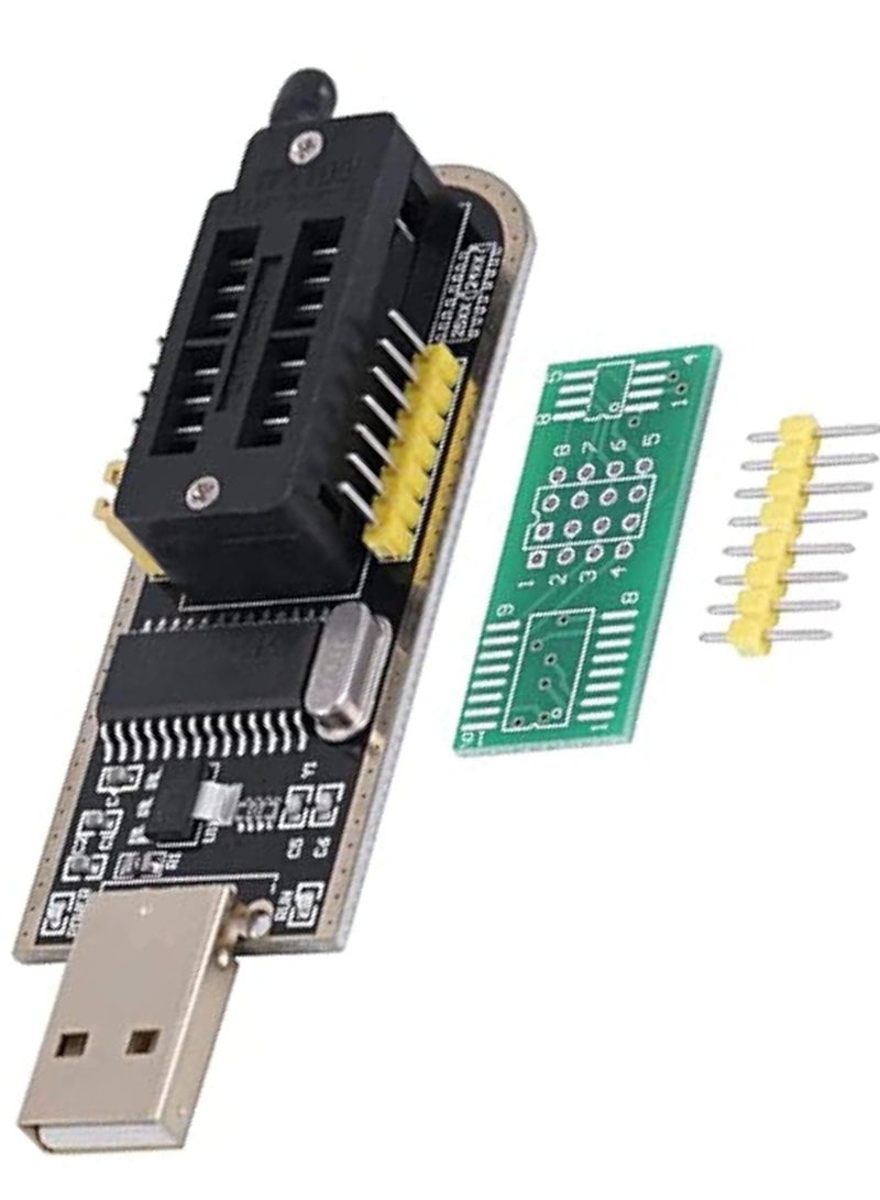 SPI 25 SPI Series 24 EEPROM CH341A BIOS Writer Routing LCD Flash USB Programmer for Desktops, Laptops, Tablets, Smartphones (Windows, macOS, Linux) - CH341A - Image 2